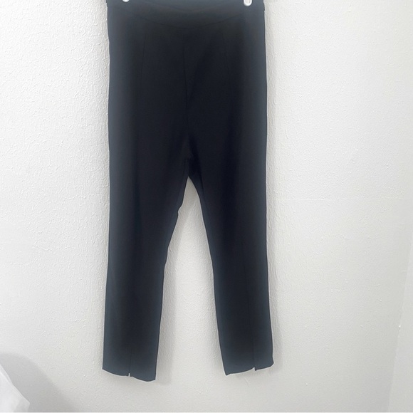 SHEIN Women’s Straight Leg Slacks with Slit at Ankle Black Size M See Pictures - Picture 1 of 7